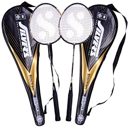Silver Sb badminton racquet cover